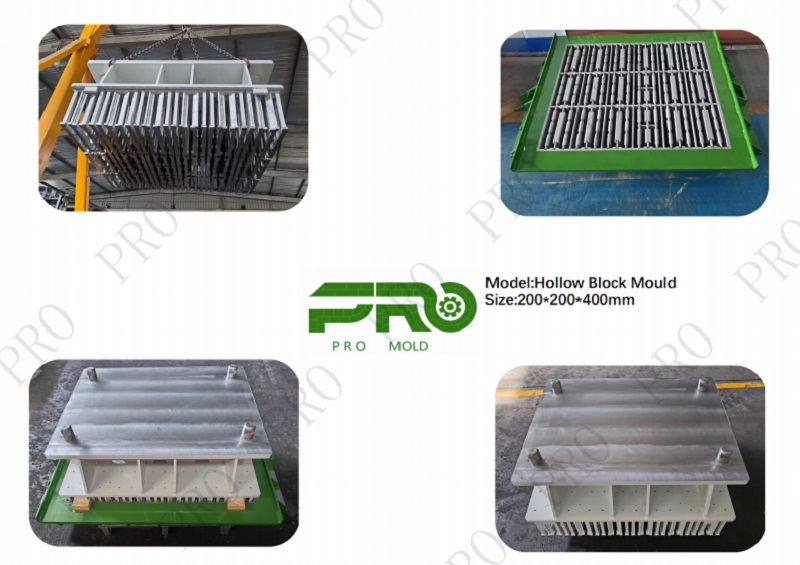 تم تسليم قوالب البلوك المجوفة المتطورة PRO MOLD بنجاح إلى المملكة العربية السعودية لآلات صنع الطوب POYATOS