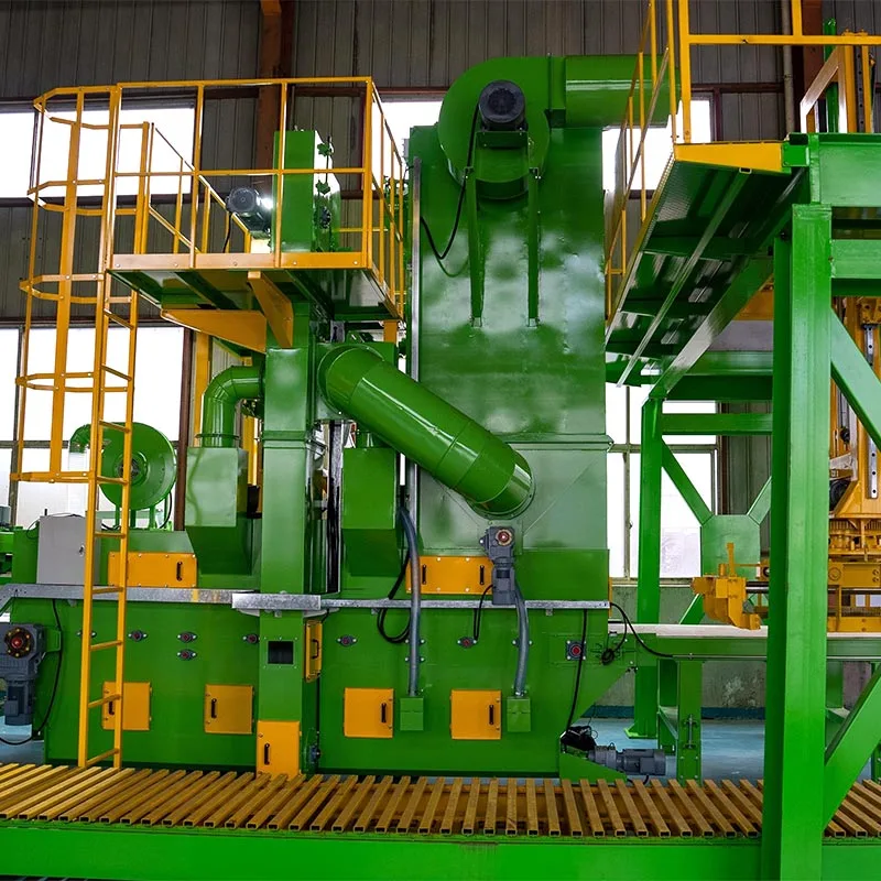 آلة معالجة سطح التفجير للطوب الخرساني الأسمنتي