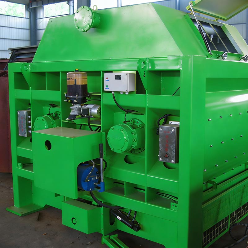 خلاطة خرسانة أسمنتية ذات عمود مزدوج